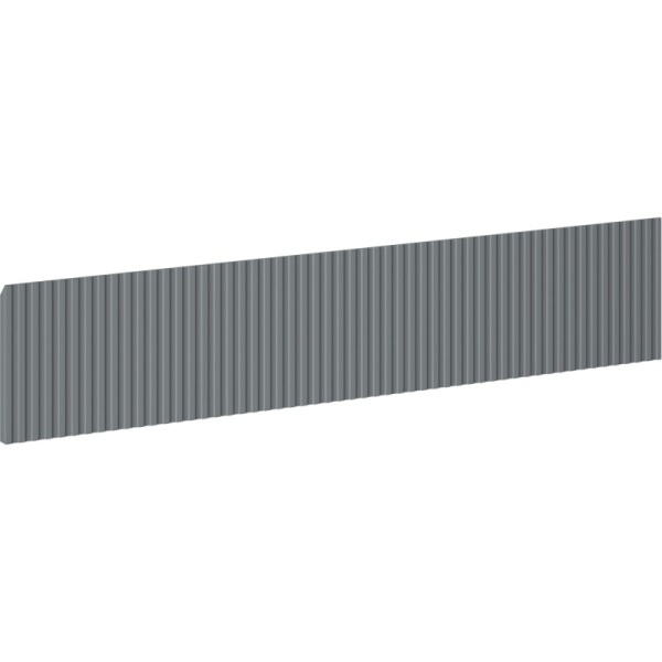 MEXEN - Rivel čelo pro koupelnovou skříňku reliéf 100 x 20, grafit mat 91A20-1000-235-1-66