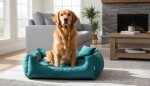 Snug elegantní pelech pro psa Barva: Modrá, Rozměr (cm): 130 x 110