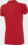 Dámské polo tričko 4F TSD008 červené Červená