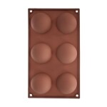 Silikonová forma POLOKOULE
