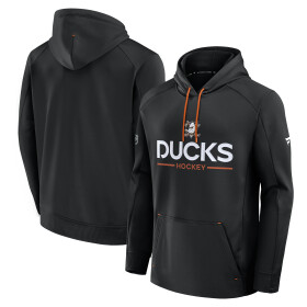 Fanatics Pánská mikina Anaheim Ducks NHL Authentic Pro Rink Poly Fleece POH Velikost: M