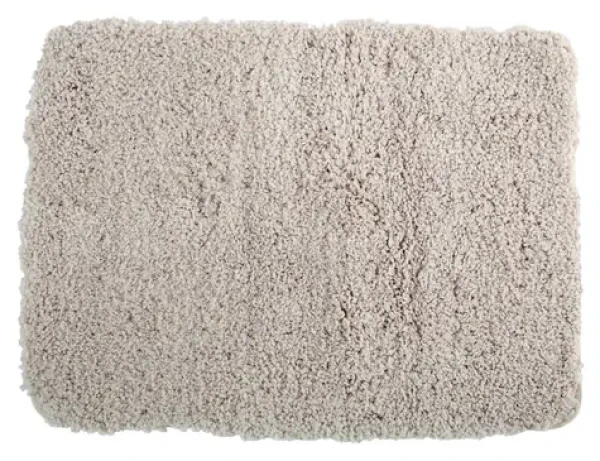 MSV MICROFIBER béžová / Koupelnová předložka / 50 x 70 cm / polyester / protiskluzová