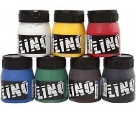 Schjerning Lino barva na linoryt 250 ml zlatá