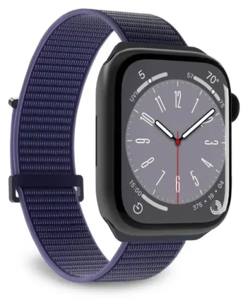 Puro Sport Space Blue / Řemínek pro Apple Watch / 42/44/45/49 mm / Nylon (PUSPORTAW44BLUE)