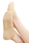LINEN FEET 174 světle béžová 35-37