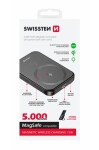 SWISSTEN 22013975 POWER BANK 5000 mAh černá / Power Bank / 20W / USB-C / Qi (22013975)