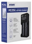 XTAR VC2SL / Nabíječka baterií / Li-Ion, Ni-MH, Ni-Cd / LCD displej / USB / pro 2 baterie (VC2SL)