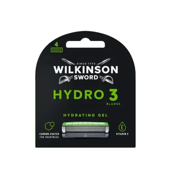 Wilkinson Hydro 3 Black Edition náhradní hlavice 4 ks (WPS048)