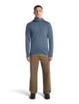 ICEBREAKER Mens Merino 560 Realfleece Elemental II LS Zip H, Dawn (vzorek) velikost: M