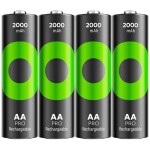 GP Aktion Gratis Ladegerät USB-Modell Ladegerät GP B441 inkl. 4x AA-Akku akumulátor AA, Ni-MH, 2100 mAh, 1.2 V, 1 sada