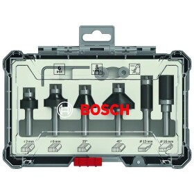 BOSCH 2607017469 / sada fréz vřetenem TrimEdging / Stopky 8 mm / 6 dílná (2607017469)