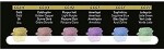 FineTec F5600 Pearl Iridescent Pixie Dust sada 6 ks
