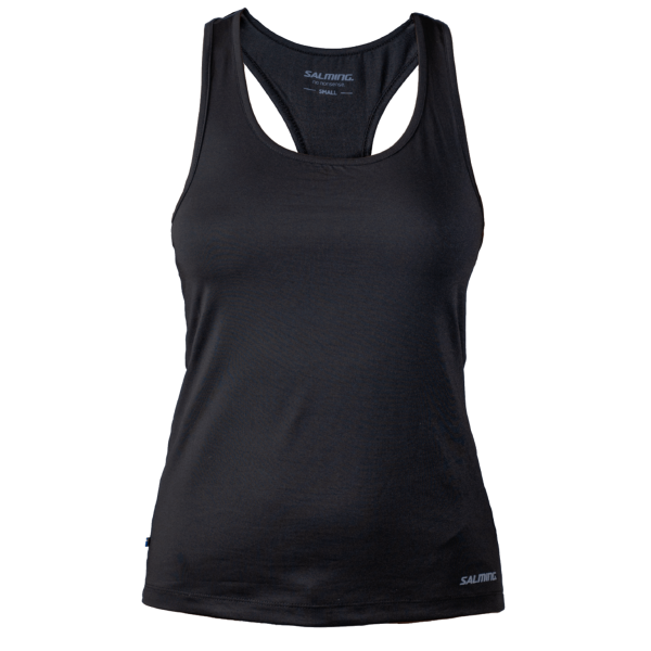 Běžecké tílko SALMING Essential Singlet Black Velikost textilu: