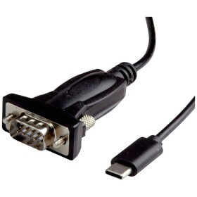 Value Kabel USB-C VGA 9pól. Zástrčka, USB-C ® zástrčka 1.80 m černá 12.99.1162