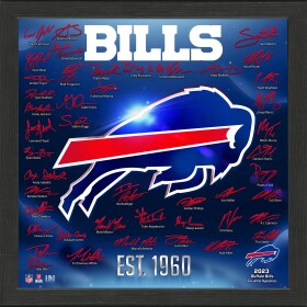 Highland Mint Obraz Buffalo Bills NFL Signature Logo 2023