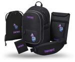 BAAGL SET 5 Core Fortnite Llama: batoh, sáček, ledvinka, obal na notebook, peněženka GRS