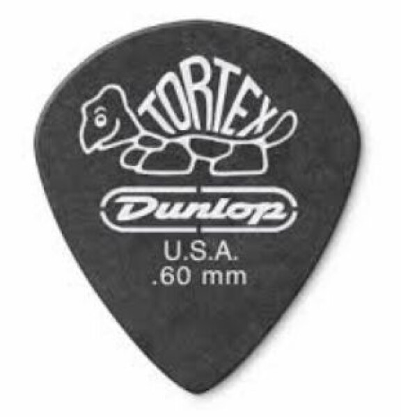 Dunlop Tortex Pitch Black Jazz III 0.60