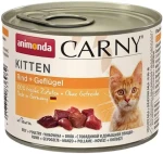 Animonda Carny Konzerva Kitten pro kočky - drůbeží koktejl 200g (4017721839631)
