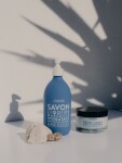 COMPAGNIE DE PROVENCE Tekuté hydratační mýdlo na ruce Seaweed 495 ml, modrá barva, sklo, plast