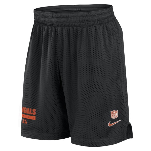 Nike Pánské kraťasy Cincinnati Bengals NFL 2024 Sideline Mesh Dri-FIT Shorts Velikost: M