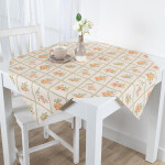 Středový ubrus s potiskem VINTAGE HARVEST 85 x 85 cm