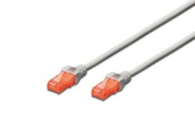 Digitus DK-1617-050 patch kabel UTP RJ45-RJ45 level CAT 6 5m šedá (DK-1617-050)