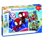 Ravensburger Spidey 3x49 dílků