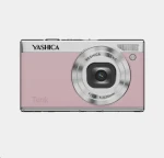 YASHICA Tank růžová / Digitální fotoaparát / 12 Mpx / 4K video / výklopný displej 3" / USB-C (YAS-DGCMTK-PN)