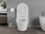MEXEN - Rico závěsná WC mísa Rimless, bílá 3372XX00