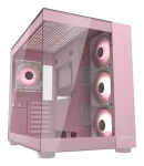 COUGAR FV150 ARGB růžová / PC skříň / ATX / micro-ATX / mini-ITX / průhledná bočnice / bez zdroje (CGR-5KA1P-RGB)