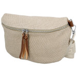 Trendy dámská textilní ledvinka Ayana, béžový