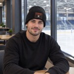 Fanatics Pánská zimní čepice Anaheim Ducks NHL Authentic Pro Rink Prime Cuffed Beanie