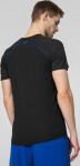Pánské tričko 4F H4L22-TSMF015 černé Černá