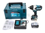 Makita DTW1002RTJ / Aku Rázový utahovák 1|2 / 18V / 2x5.0Ah / Li-ion / 1800 ot-min / 2200 úderů-min / 1000 Nm (DTW1002RTJ)