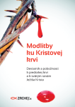 Modlitby ku Kristovej krvi - e-kniha