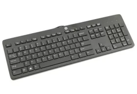 HP USB Slim Business Keyboard černá / Drátová klávesnice / USB (803181-241)