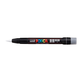 Uni POSCA PCF-350 štětcový hrot bílý
