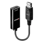 Lindy DisplayPort - HDMI černá / Adaptér / 4K 30Hz / 0,15 m / pasivní (41718)