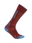 Dámské merino lyžařské ponožky ICEBREAKER Wmns Ski+ Light OTC, Port/Baja/Cedar Wood velikost: 41-43 (L)