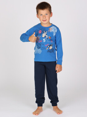 EVONA a.s. Dětské dlouhé pyžamo P ZALA - P ZALA BASS 140-146