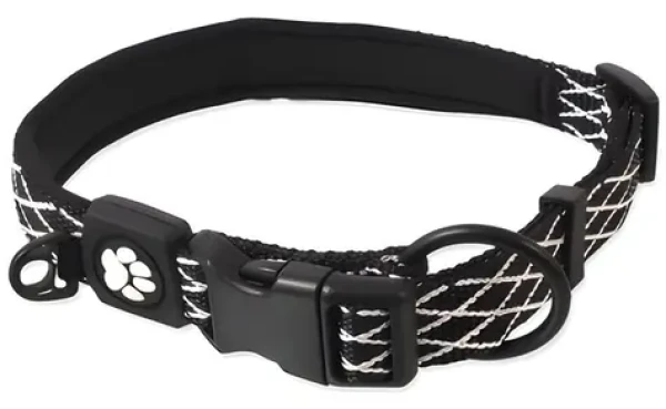 Active Dog Mystic L černá / Obojek pro psy / šířka 2,5 cm / obvod 53-64 cm (0904-91561)