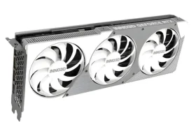 Inno3D GeForce RTX 5070 Ti X3 OC White 16GB GDDR7 / Grafická karta / 2482MHz / 256-bit / 1x HDMI + 3x DP / 750W (N507T316D7X176068W)