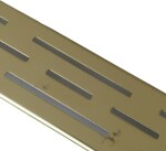 MEXEN - Rošt M01 pro žlab 80 cm zlatý (1520080) 2. jakost