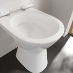 VILLEROY & BOCH - ViCare Stojící WC, zadní odpad, Rimless, CeramicPlus, alpská bílá 4683R0R1