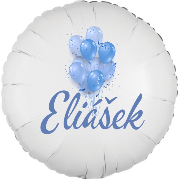 Eliášek - balónek s jménem - Balonky.cz Eliášek - balónek s jménem - Balonky.cz