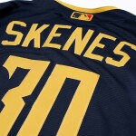 Nike Pánský dres Pittsburgh Pirates MLB Paul Skenes #30 2026 City Connect Stadium Velikost: L