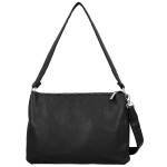 Stylová dámská koženková crossbody kabelka Cindra, černá