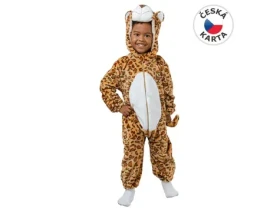 MaDe Šaty na karneval - leopard, 92-104cm
