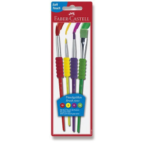 Faber - Castell Štětce Soft touch 4 ks