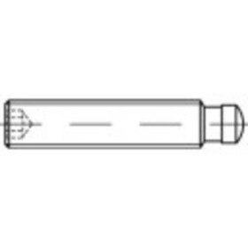TOOLCRAFT 138186 stavěcí šroub M6 35 mm ocel leštěný 10 ks
